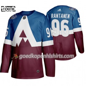 Colorado Avalanche Mikko Rantanen 96 Adidas 2020 Stadium Series Authentic Shirt - Kinderen